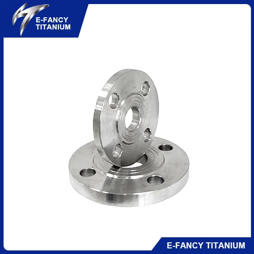 Titanium PN40 plate flat welded pipe flange Titanium PN40 plate flat welded pipe flange